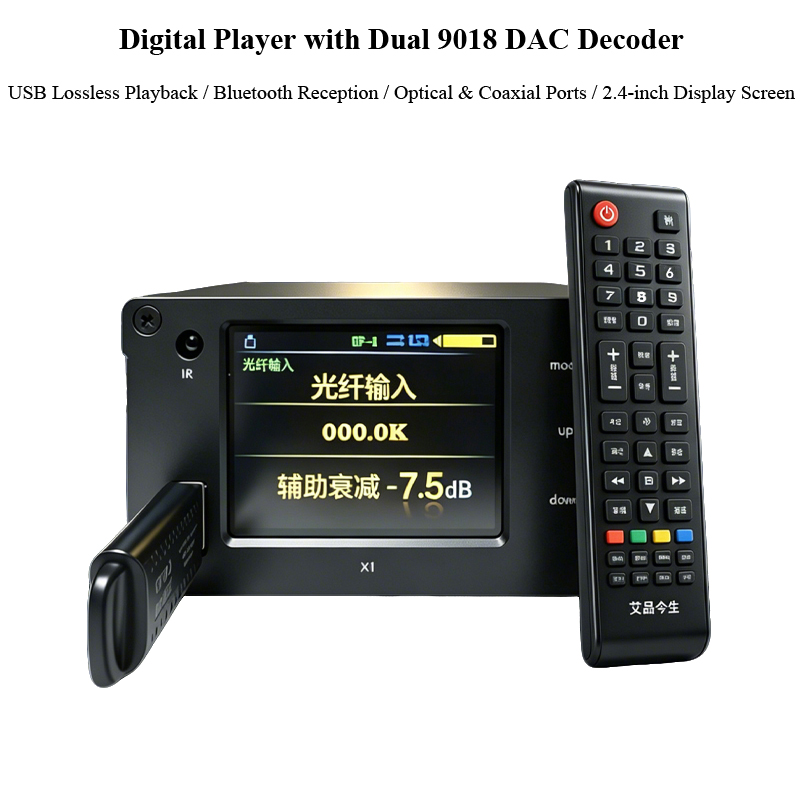 Audio Music Free Mp3 - Цифровой аудиоплеер Dual ES9018K2M DSD512 HIFI,