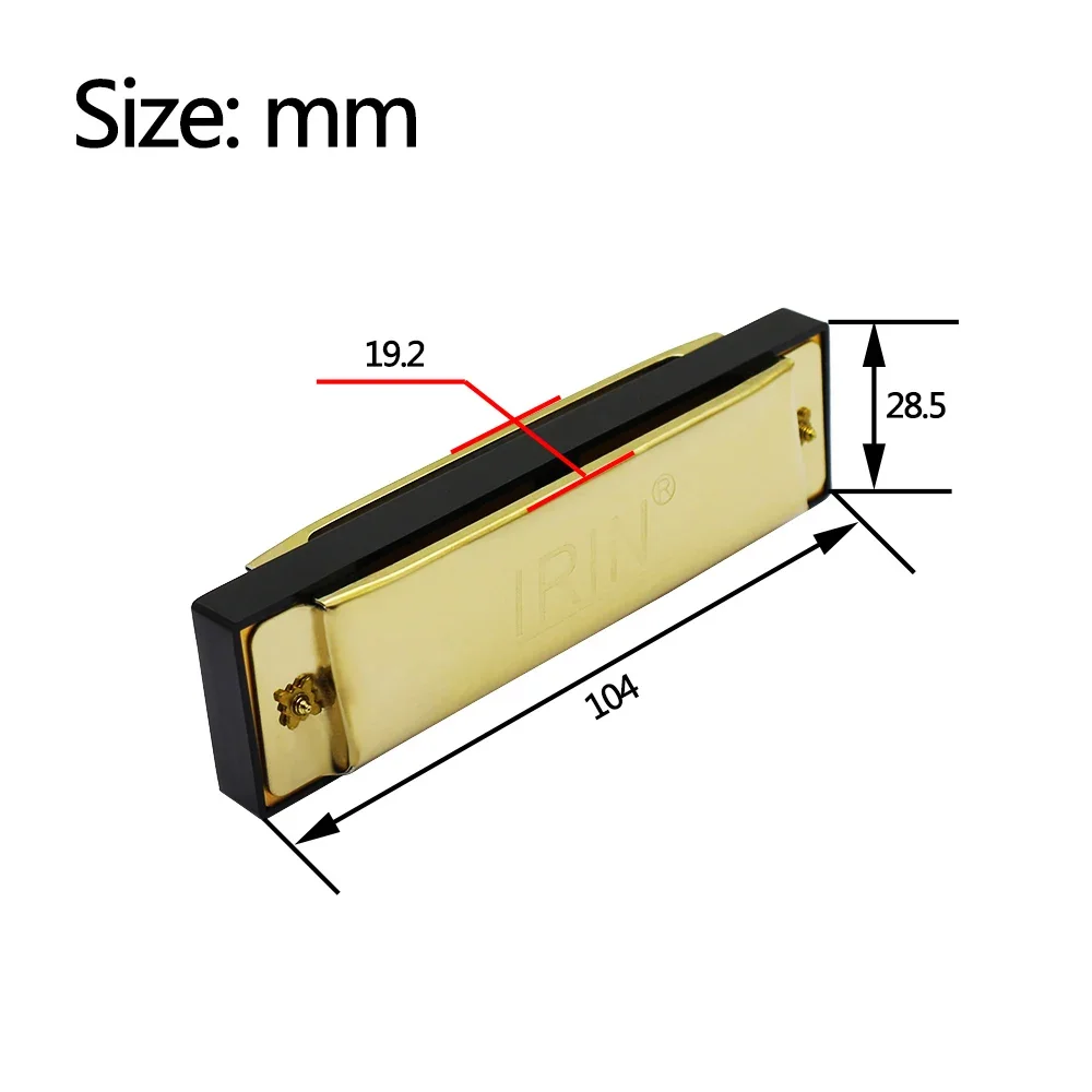 Губная гармошка IRIN, 10 отвер – обзор и цена Harmonica 10 Hole