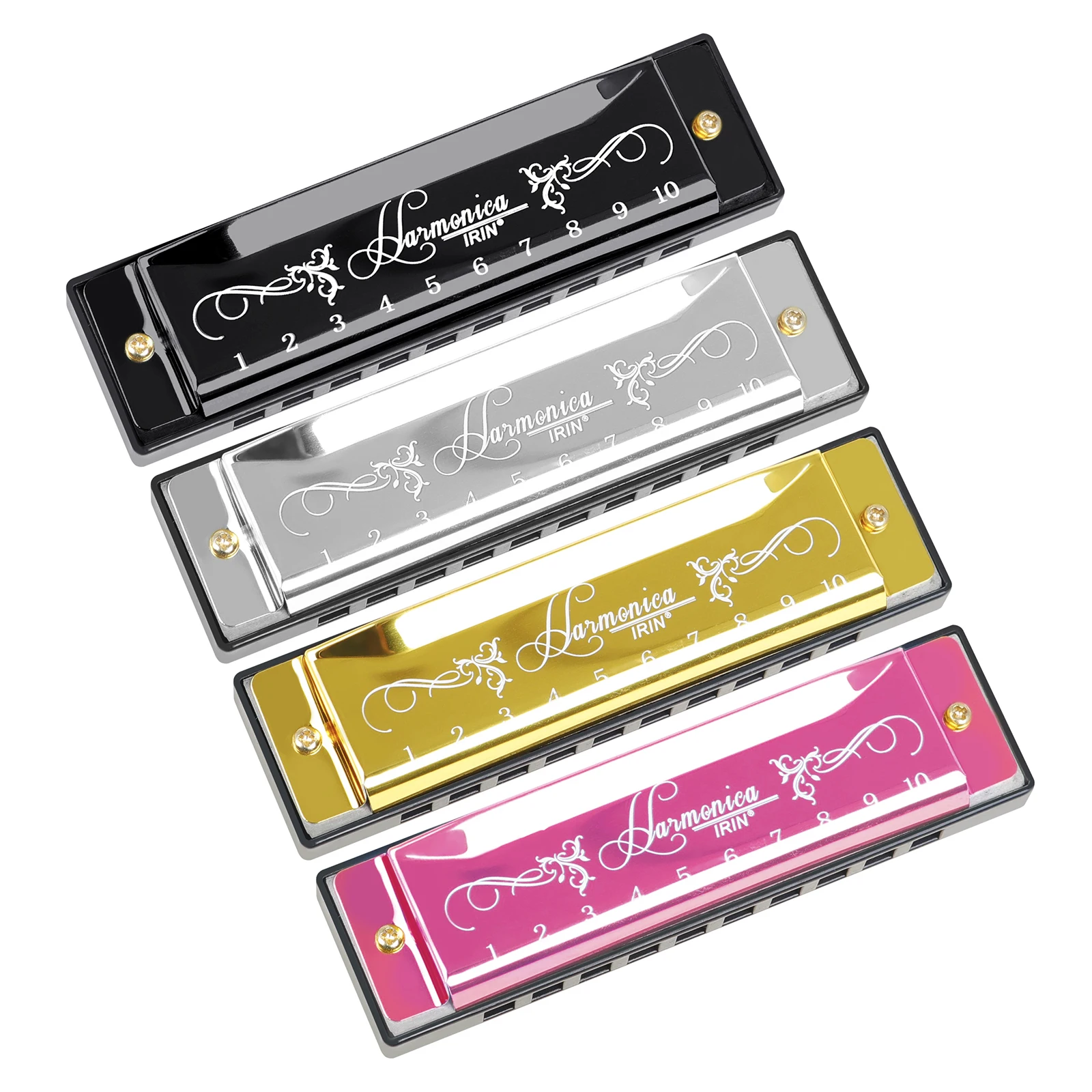 IRIN 10-луночная губная гармош – обзор и цена Harmonica 10 Hole