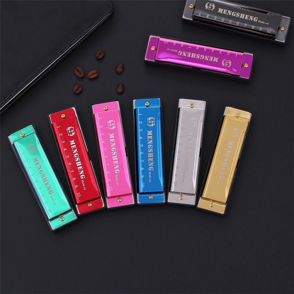 Портативная металлическая губн – обзор и цена Harmonica 10 Hole