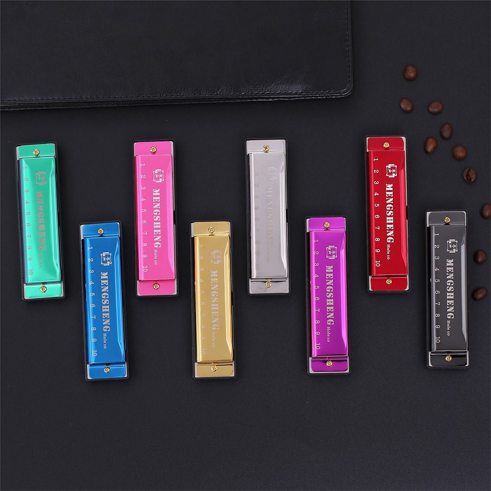 Портативная металлическая губн – обзор и цена Harmonica 10 Hole