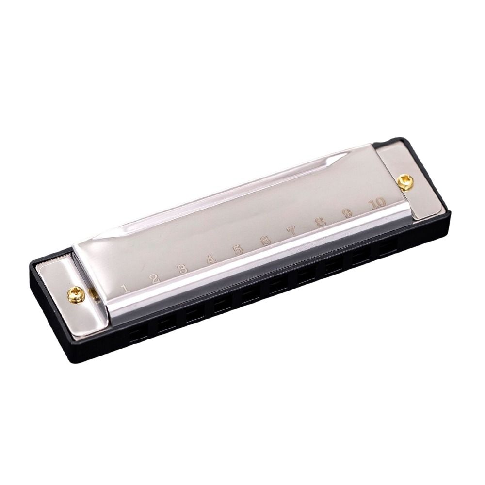 Портативная металлическая губн – обзор и цена Harmonica 10 Hole