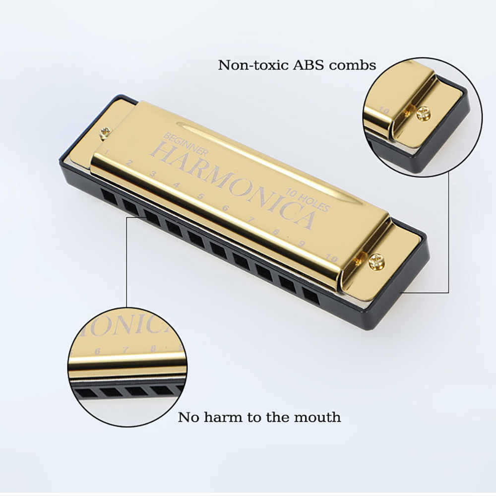Губная гармошка с 10 отверстия – обзор и цена Harmonica 10 Hole
