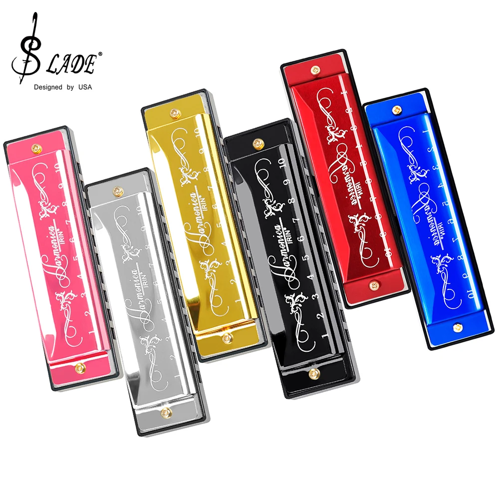 SLADE губная гармошка, професс – обзор и цена Harmonica 10 Hole