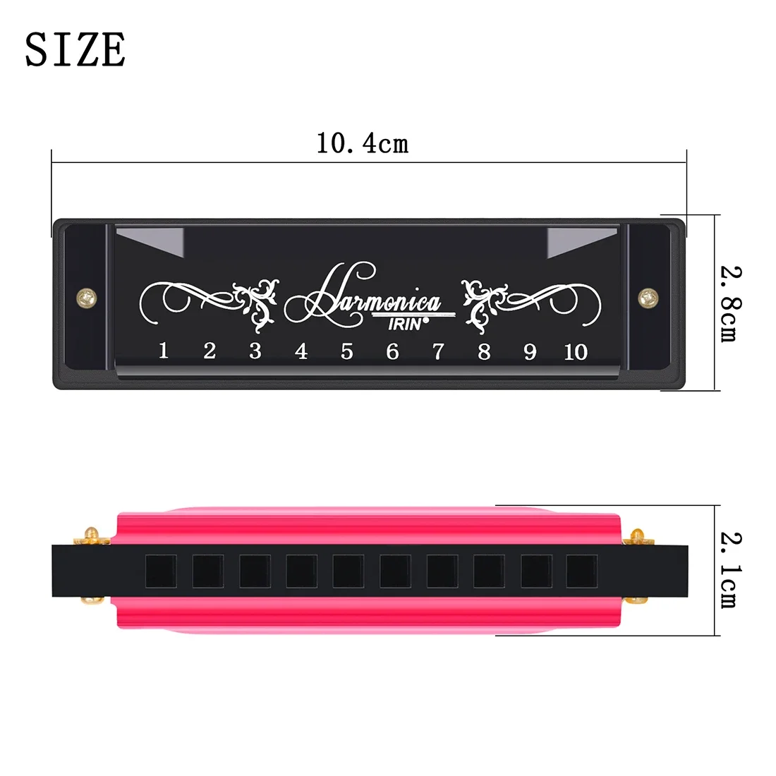 SLADE губная гармошка, професс – обзор и цена Harmonica 10 Hole