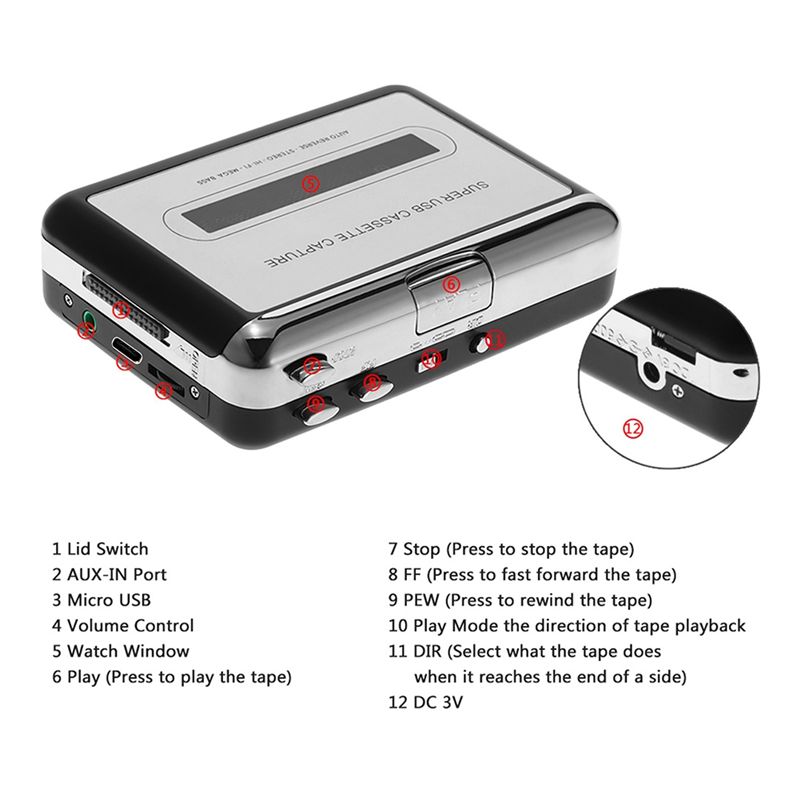 M52K-USB: Преобразователь касс – обзор и цена Audio Music File